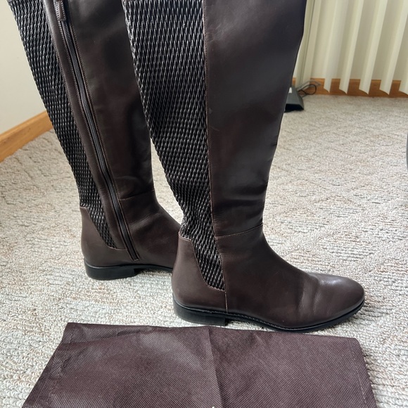 Cole Haan Womens Rockland Boot Chestnut Leather Size 10 - Picture 7 of 9